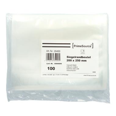35400 PA-PE Siegelrandbeutel 200 mm x 250 mm transparent 20-70 PrimeSource – Bild 1