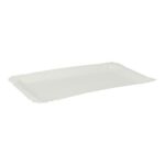 Pappteller eckig 13 cm x 20 cm weiss PrimeSource BeGreen