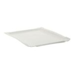 Pappteller eckig 16 cm x 20 cm weiss PrimeSource BeGreen