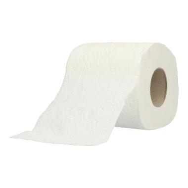 49703 Toilettenpapier 9,7 cm x 11,8 cm 4-lagig 150 Blatt weiss – Bild 1