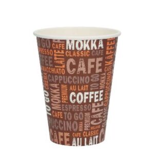 Kaffeebecher Pappe-PE Ø 90 mm x 110 mm 300ml PrimeSource FSC Mix Credit