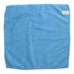 Mikrofasertuch gestrickt 40 cm x 40 cm blau