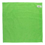 Mikrofasertuch gestrickt 40 cm x 40 cm grün