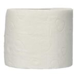 Toilettenpapier recycelt 9,4 cm x 13 cm 4-lagig 150 Blatt weiss Satino Prestige
