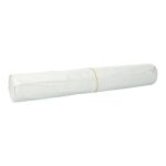 LDPE-Müllbeutel 630 mm x 850 mm weiss a. Rolle 63l T20 Seitenfalte