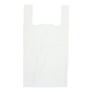 ND-Hemdchen-Tragetaschen 30 cm x 18 cm x 55 cm weiss  ECO geblockt PrimeSource