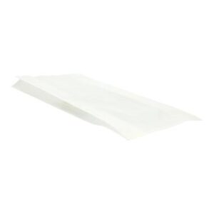 Pergamin-Faltenbeutel 15 cm x 7 cm x 30 cm weiss