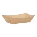 Snackschale Kraft 150 mm x 90 mm x 40 mm ungeteilt 300ml braun FB FSC Mix Credit