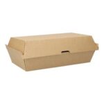 Take-Away-Kartonbox 248 mm x 130 mm x 75 mm 1100ml braun