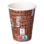Kaffeebecher Pappe-PE Ø 80 mm x 92 mm  200ml PrimeSource FSC Mix Credit