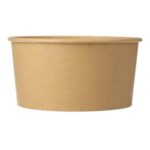 Salatschale Kraft-PE Ø 150 mm x 78 mm 1000 ml braun PS BeGreen FSC Mix Credit
