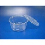 Deckel PP Ø 115 mm x 20 mm transparent zu Salatschale (S)