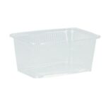 V-Becher PP eckig 108 mm x 81 mm x 50 mm 250 ml transparent