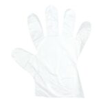 PE-Handschuhe Gr. L  transparent gehämmert