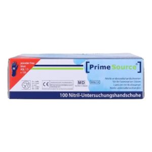Nitril-Untersuchungshandschuhe Gr. M blau PrimeSource