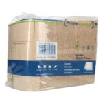 Serviette 33 cm x 33 cm 2-lagig 1/4 Falz braun PrimeSource BeGreen