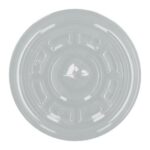 Flach-Deckel rPET Ø 95 mm mit Kreuzschlitz transparent VERIVE