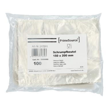 217211 PA-PE Schrumpfbeutel 150 mm x 200 mm transparent 20-70 PrimeSource – Bild 1