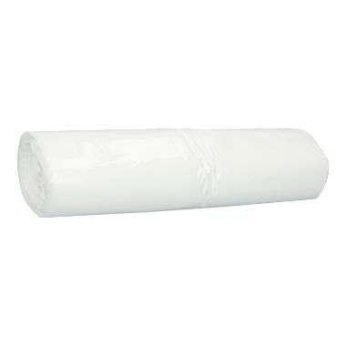 22205 LDPE-Müllbeutel 460 mm x 520 mm weiss a. Rolle 16l T18 – Bild 1