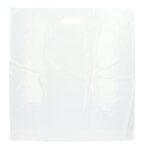 LDPE-Doppelkrafttragetaschen (DKT) 55 cm x 60 cm x 5cm T50 weiss