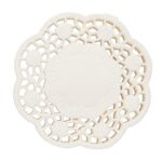 Tortenspitzen Papier rund Ø 9cm weiss