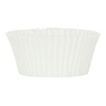 Gebäckkapseln Papier Ø 45 mm x 27 mm weiss