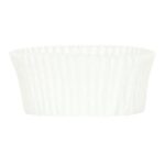 Gebäckkapseln Papier Ø 60 mm x 30 mm weiss