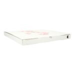 Pizzakarton Taglio 40 cm x 40 cm x 3 cm weiss Neutraldruck