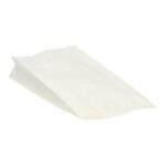 Cellulose-Faltenbeutel 12 cm x 5 cm x 23 cm weiss