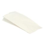 Cellulose-Faltenbeutel 12 cm x 5 cm x 28 cm weiss