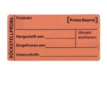 Label Rückstellprobe PrimeSource 1 Rolle = 250 Etiketten