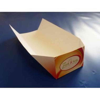 29233 Hot Dog tray 200 mm x 60 mm x 40 mm Neutralmotiv Fresh u. tasty – Bild 1