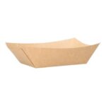 Snackschale Kraft 210mmx150mmx55 mm unget 800ml braun Fettbar  FSC Mix Credit