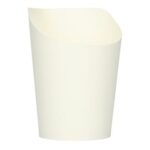 Wrapbecher Kraft-PE Ø 55 mm x 100 mm 200ml weiss