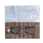 Snacktüte Kraft-BOPP 215 mm x 80 mm x 130 mm Neutraldruck Enjoy your Meal