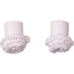 Papier-Geflügelmanschette Ø 1,8 cm weiss