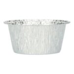 Alu-Schale Ø 80 mm x 35 mm ungeteilt 125 ml