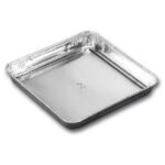 Alu-Schale 183 mm x 183 mm x 22 mm ungeteilt 715 ml