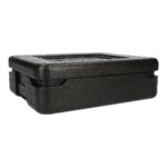 Thermobox 255 mm x 205 mm x 50 mm schwarz