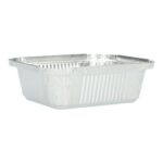 Alu-Schale 146 mm x 121 mm x 40 mm ungeteilt 450 ml