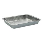 Alu-Menüschale 227 mm x 176 mm x 30 mm ungeteilt 1100 ml Gastro-Line