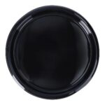 Servierplatte rPET Ø 30 cm schwarz