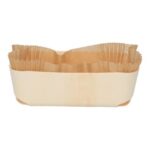 Holzbackform inkl. Backpapier 180 mm x 110 mm x 55 mm 700 ml