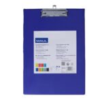 Klemmbrett A4 23 cm x 32 cm blau