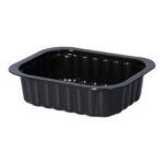 PP-Schale 138 mm x 114 mm x 35 mm 350 ml ungeteilt schwarz