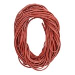 Silikonschnur 4 mm x 6,5 mm 1m rot für Siegelrahmen