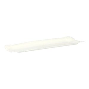 Pappteller eckig 8 cm x 23 cm weiss PrimeSource BeGreen