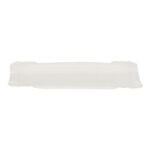 Pappteller eckig 10 cm x 16 cm weiss PrimeSource BeGreen