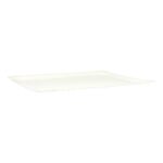 Pappteller eckig 24 cm x 33 cm weiss PrimeSource BeGreen