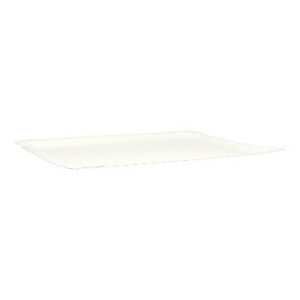 Pappteller eckig 24 cm x 33 cm weiss PrimeSource BeGreen
